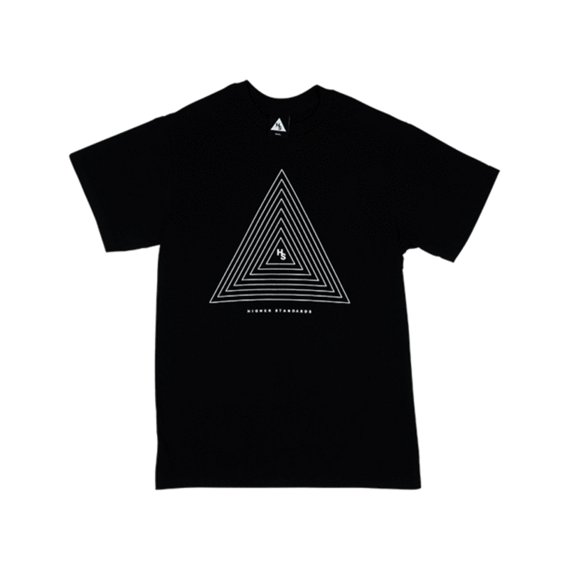 Higher Standards T-Shirt - Concentric Triangle