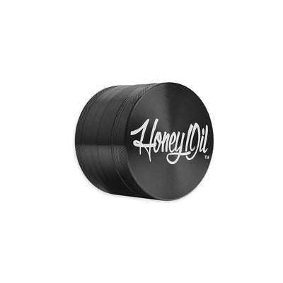 Honey Oil Aluminum Grinder Black