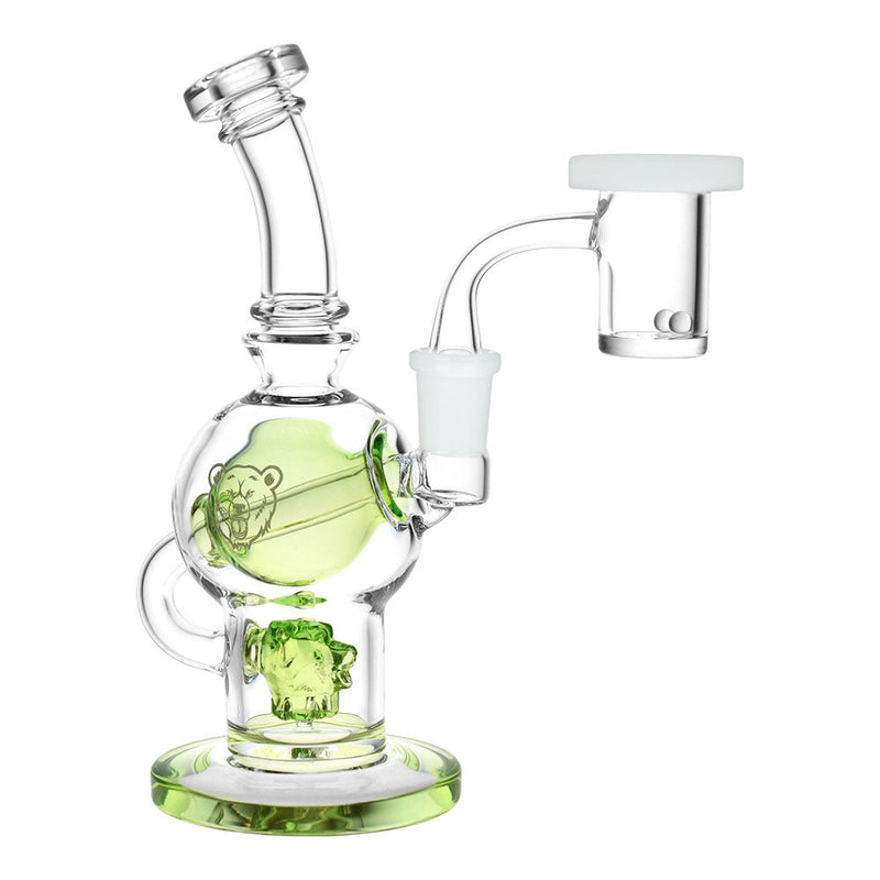 Bear Quartz BQ Sphere Dab Rig Box Set | 7" | 14mm F - Cheapnotic