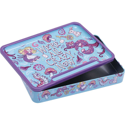 Fujima Trippy Alice Rolling Tray Stash Box | 8"x5.75" | Asst | 6pc Display