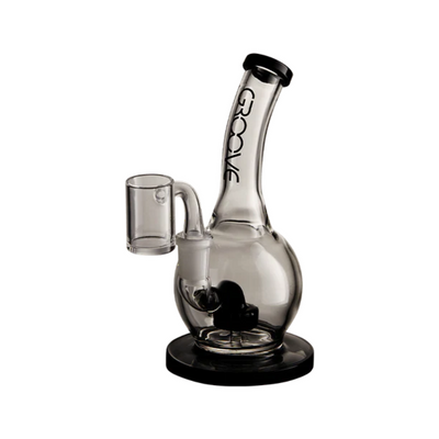 Groove Bubbler With Base Water Pipe 7"