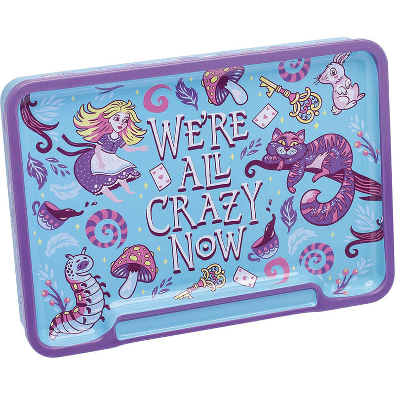 Fujima Trippy Alice Rolling Tray Stash Box | 8"x5.75" | Asst | 6pc Display