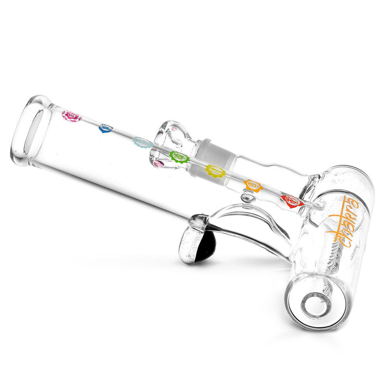 Chakra Inline Perc Lazy Water Pipe - 9"/19mm F - Cheapnotic