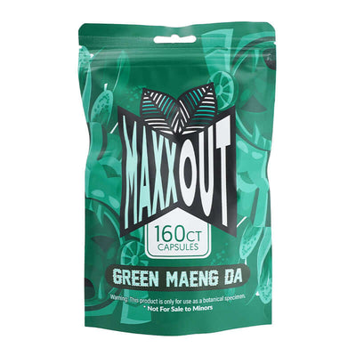 Maxx Out Kratom 160ct Caps  (Retail Bulk 5 pack)