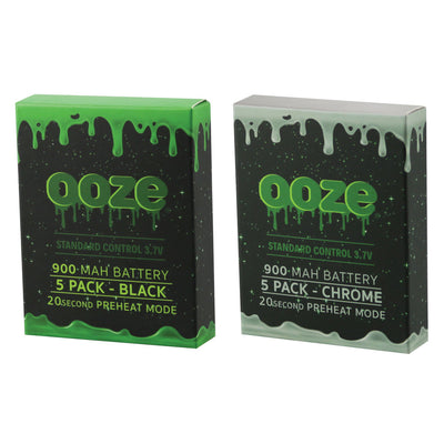 5PK - Ooze Standard Batteries - 3.75" / 900mAh - Cheapnotic