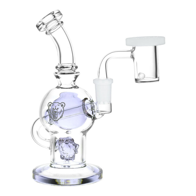 Bear Quartz BQ Sphere Dab Rig Box Set | 7" | 14mm F - Cheapnotic