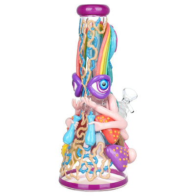 Pulsar Artist Series Glow Beaker Water Pipe | 9.5" | 14mm F