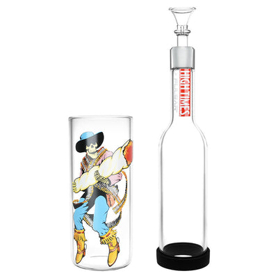 High Times x Pulsar Gravity Water Pipe - Cowboy Boots / 11.5" / 19mm F